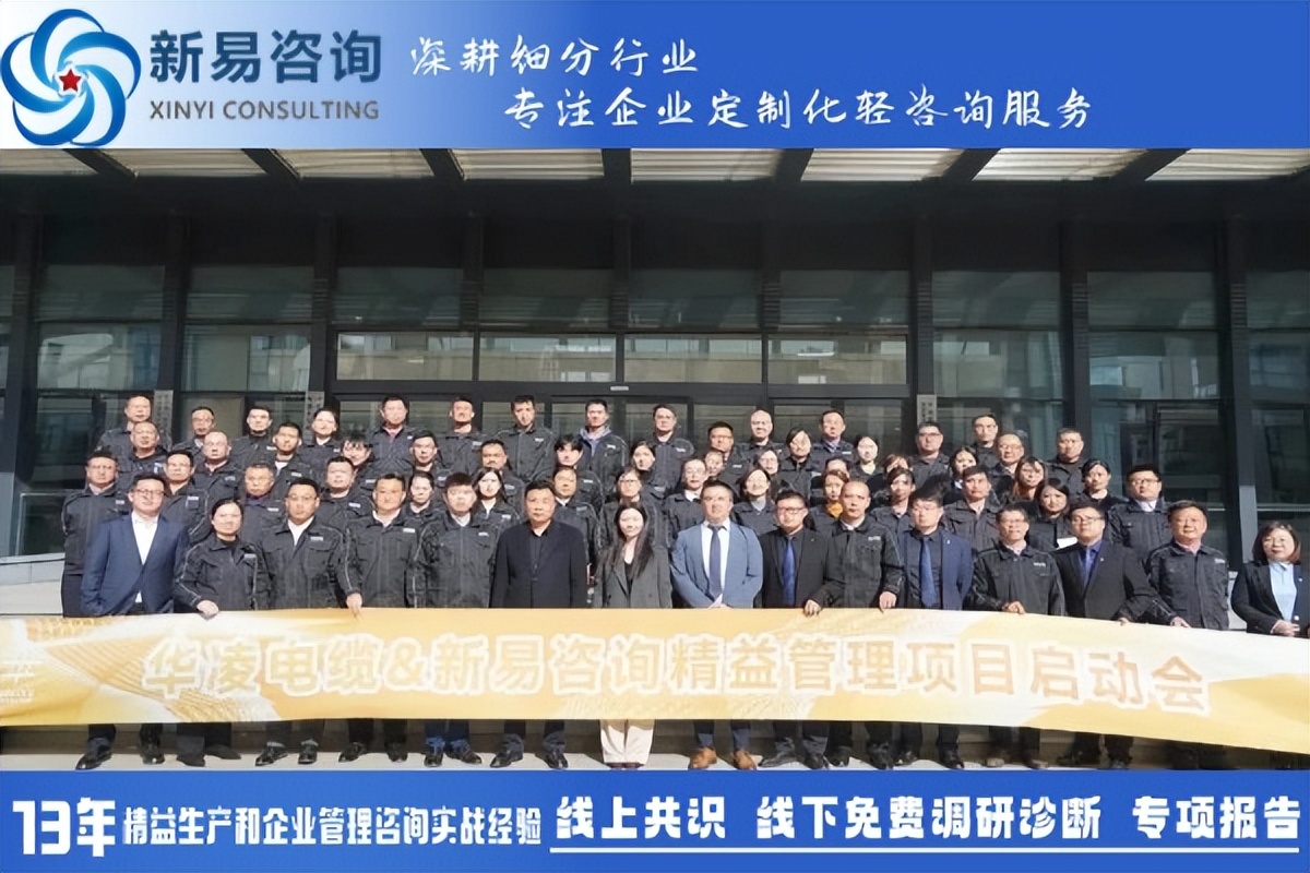 山東華凌電纜有限公司&新易咨詢精益管理項(xiàng)目正式啟動(dòng)(圖1)