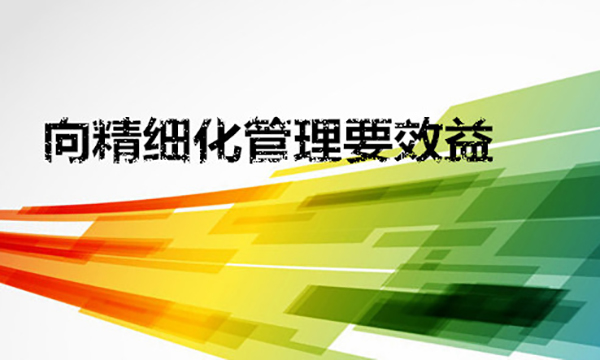 精細(xì)化管理的核心內(nèi)容(圖2)